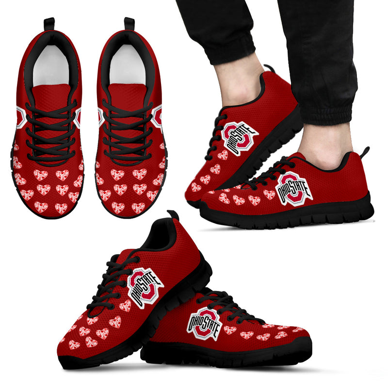Love Extreme Emotion Pretty Logo Ohio State Buckeyes Sneakers