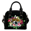 Jacksonville Jaguars Shoulder Handbags Floral Rose Valentine Logo