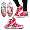 Colorful Pride Flag Cincinnati Reds Sneakers