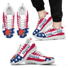 Proud Of American Flag Three Line Cleveland Browns Sneakers