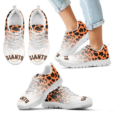 Leopard Pattern Awesome San Francisco Giants Sneakers