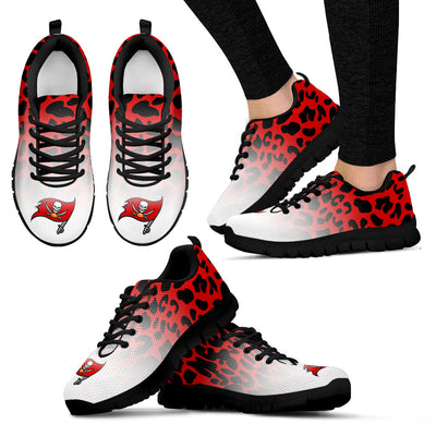 Leopard Pattern Awesome Tampa Bay Buccaneers Sneakers