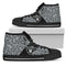 Perfect Cross Color Absolutely Nice Oakland Raiders High Top Shoes