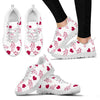 Sweeten Dreamy Love Pattern With Logo Denver Broncos Sneakers