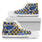 Puzzle Logo With St. Louis Blues High Top Shoes
