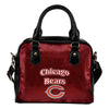 Love Icon Mix Chicago Bears Logo Meaningful Shoulder Handbags