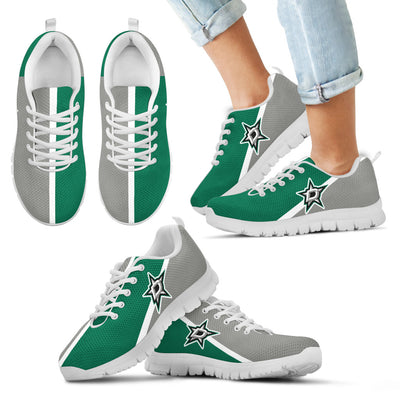 Dynamic Aparted Colours Beautiful Logo Dallas Stars Sneakers