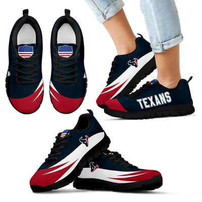 Awesome Gift Logo Houston Texans Sneakers