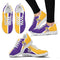Dynamic Aparted Colours Beautiful Logo LSU Tigers Sneakers