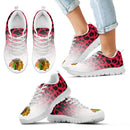 Beautiful Chicago Blackhawks Sneakers Leopard Pattern Awesome