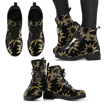 Dizzy Motion Logo New Orleans Saints Boots