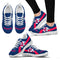 Fresno State Bulldogs Line Logo Sneakers
