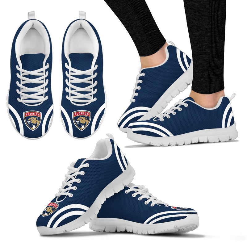 Lovely Curves Stunning Logo Icon Florida Panthers Sneakers