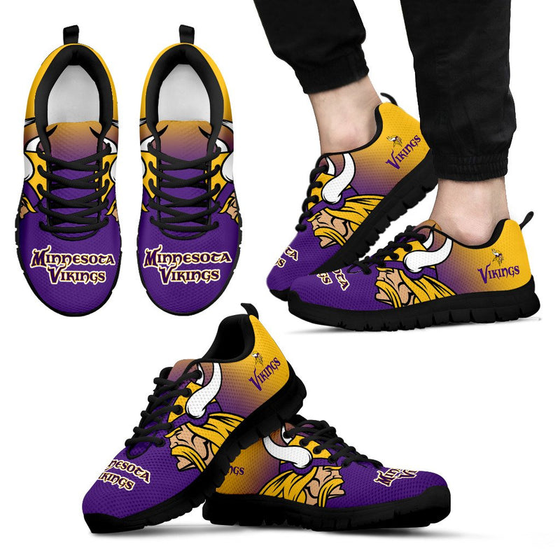 Colorful Unofficial Minnesota Vikings Sneakers