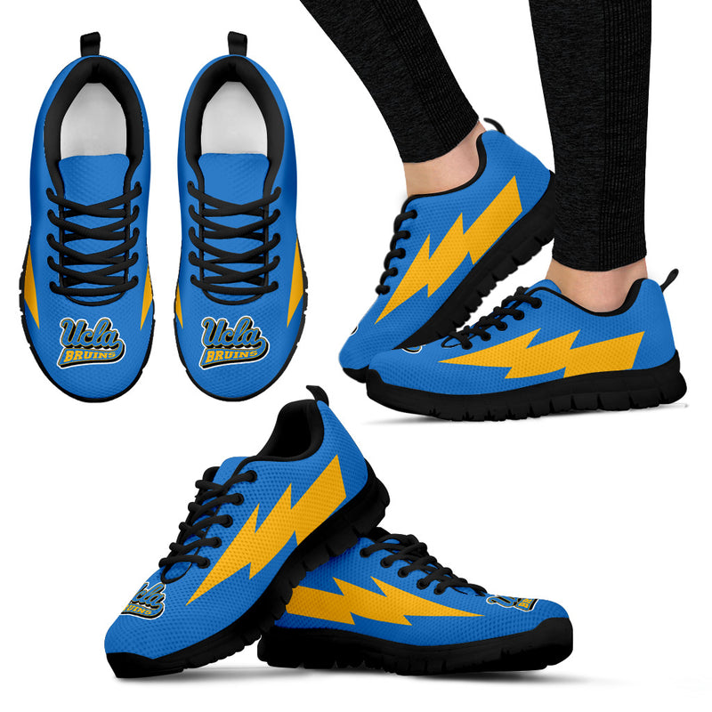 Lovely Style UCLA Bruins Sneakers Thunder Lightning Amazing Logo