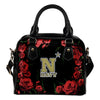 Valentine Rose With Thorns Navy Midshipmen Shoulder Handbags