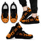 Tribal Flames Pattern Tennessee Volunteers Sneakers