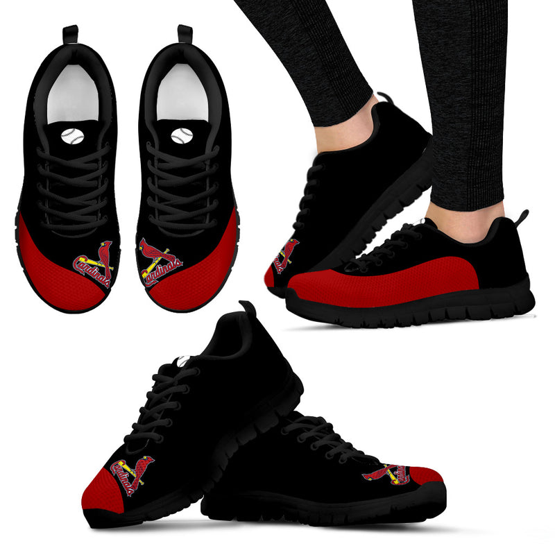Valentine Love Red Colorful St. Louis Cardinals Sneakers