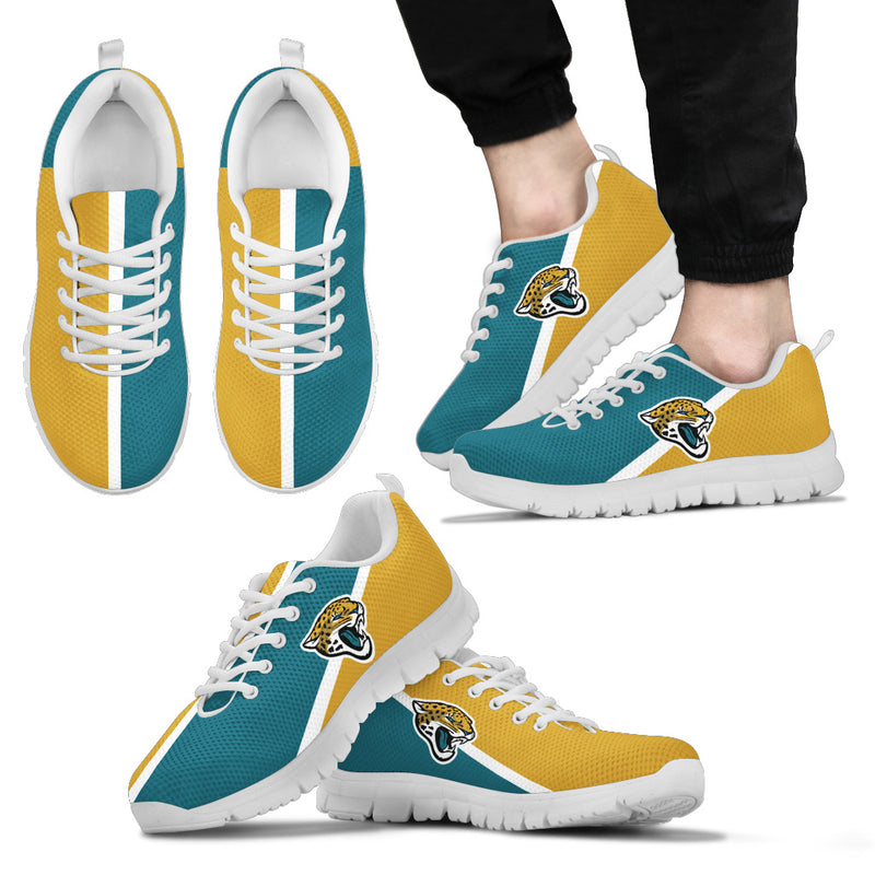 Dynamic Aparted Colours Beautiful Logo Jacksonville Jaguars Sneakers