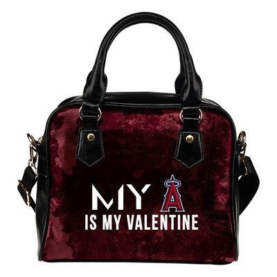 My Perfectly Love Valentine Fashion Los Angeles Angels Shoulder Handbags