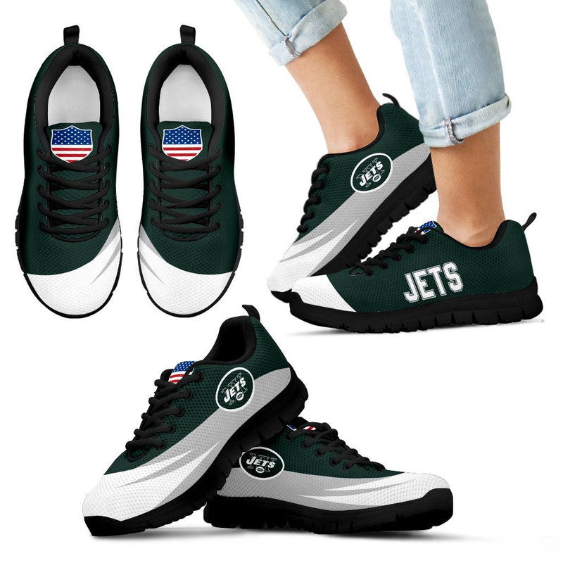 Awesome Gift Logo New York Jets Sneakers