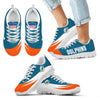 Awesome Gift Logo Miami Dolphins Sneakers