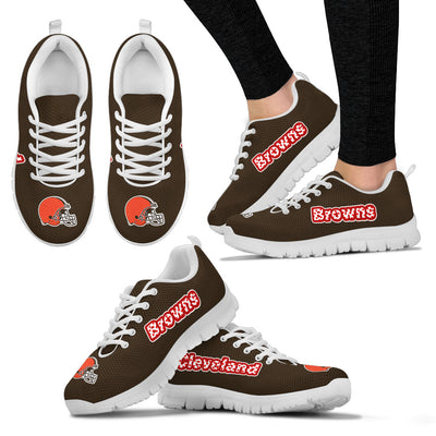 Magnificent Cleveland Browns Amazing Logo Sneakers