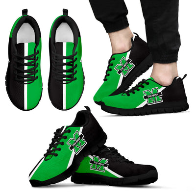 Dynamic Aparted Colours Beautiful Logo Marshall Thundering Herd Sneakers