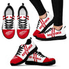 Line Stripe Logo Bottom Detroit Red Wings Sneakers