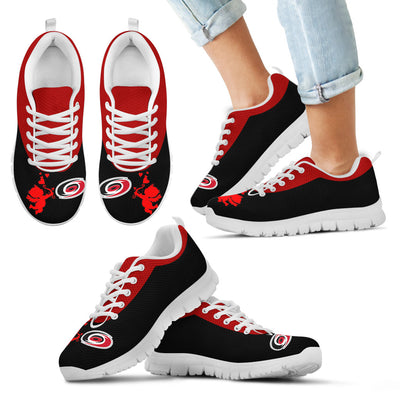 Cute Cupid Angel Background Carolina Hurricanes Sneakers