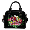 Floral Rose Valentine Logo St. Louis Cardinals Shoulder Handbags