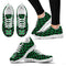 Marvelous Striped Stunning Logo Marshall Thundering Herd Sneakers