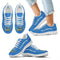 Wave Red Floating Pattern UCLA Bruins Sneakers
