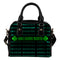 Colorful Hawaii Rainbow Warriors Stunning Letters Shoulder Handbags