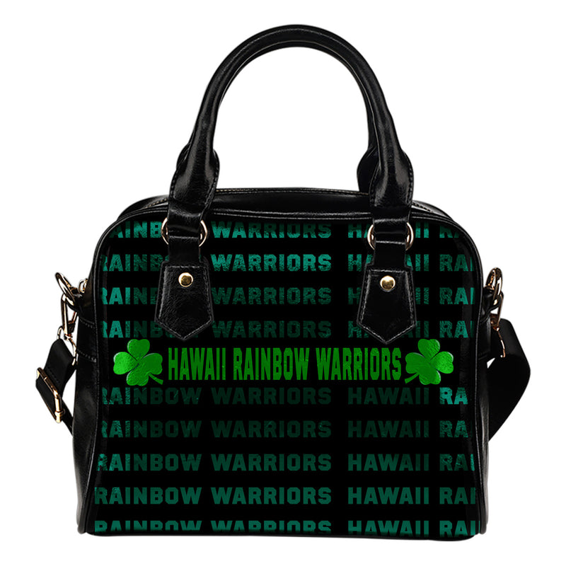 Colorful Hawaii Rainbow Warriors Stunning Letters Shoulder Handbags