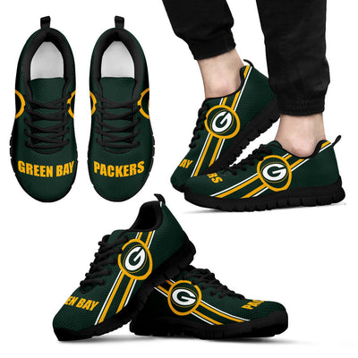 Fall Of Light Green Bay Packers Sneakers