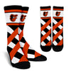 Sports Highly Dynamic Beautiful Baltimore Orioles Crew Socks