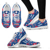 Colorful Pride Flag Chicago Cubs Sneakers