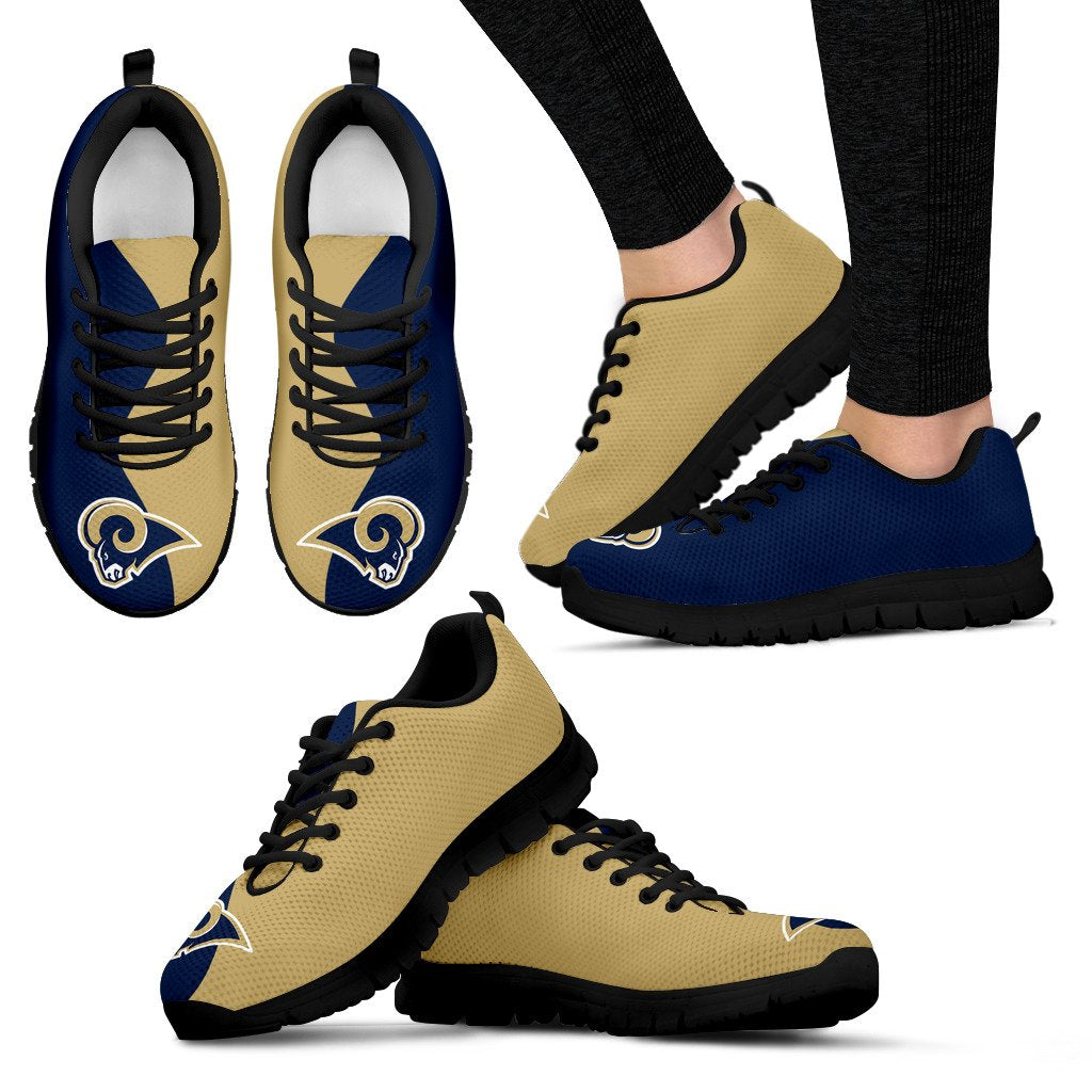 Two Colors Trending Lovely Los Angeles Rams Sneakers