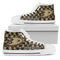 Puzzle Logo With Anaheim Ducks High Top Shoes
