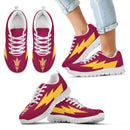 Great Arizona State Sun Devils Sneakers Thunder Lightning Amazing Logo