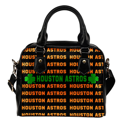 Colorful Houston Astros Stunning Letters Shoulder Handbags