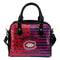 Unique Twinkle Star With Line Montreal Canadiens Shoulder Handbags