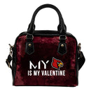 My Love Valentine Fashion Louisville Cardinals Shoulder Handbags