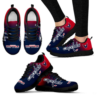 Colorful Unofficial Washington Capitals Sneakers