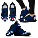 Lovely Curves Stunning Logo Icon Cleveland Indians Sneakers