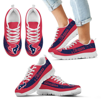 Cool Line Logo Houston Texans Sneakers