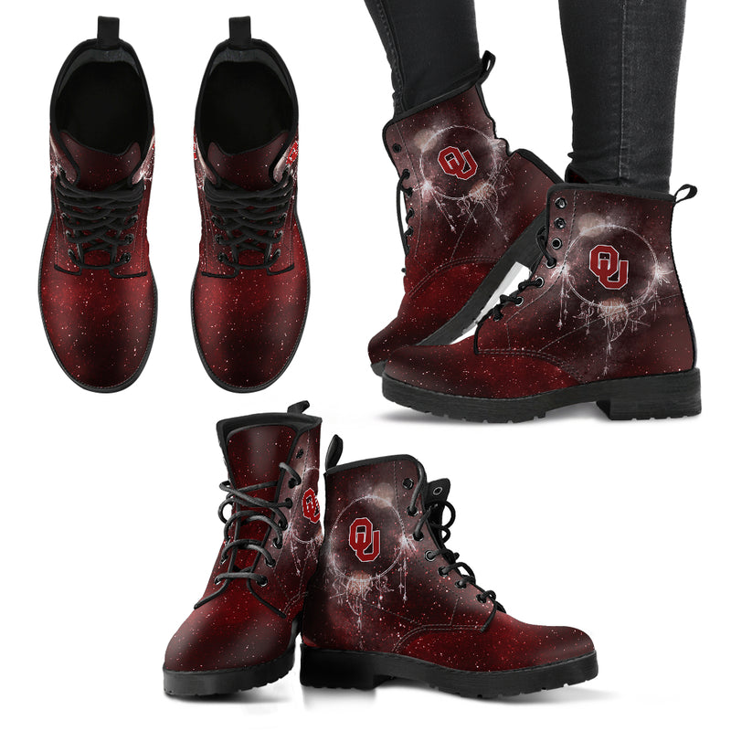 Secret Green Sun And Moon Dreamcatcher Oklahoma Sooners Boots