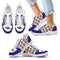 Great Football Love Frame Baltimore Ravens Sneakers