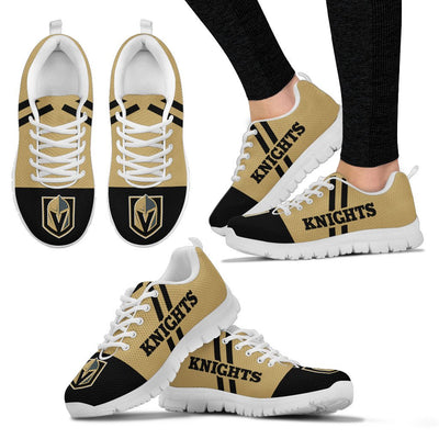 Line Stripe Logo Bottom Vegas Golden Knights Sneakers